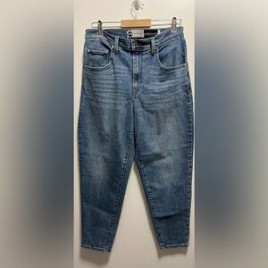 Levi’s Silver Tab Mom Jeans Size 31 Barrel Tapered Medium Wash
